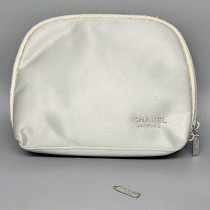 Chanel Parfums Satin Cosmetics Bag